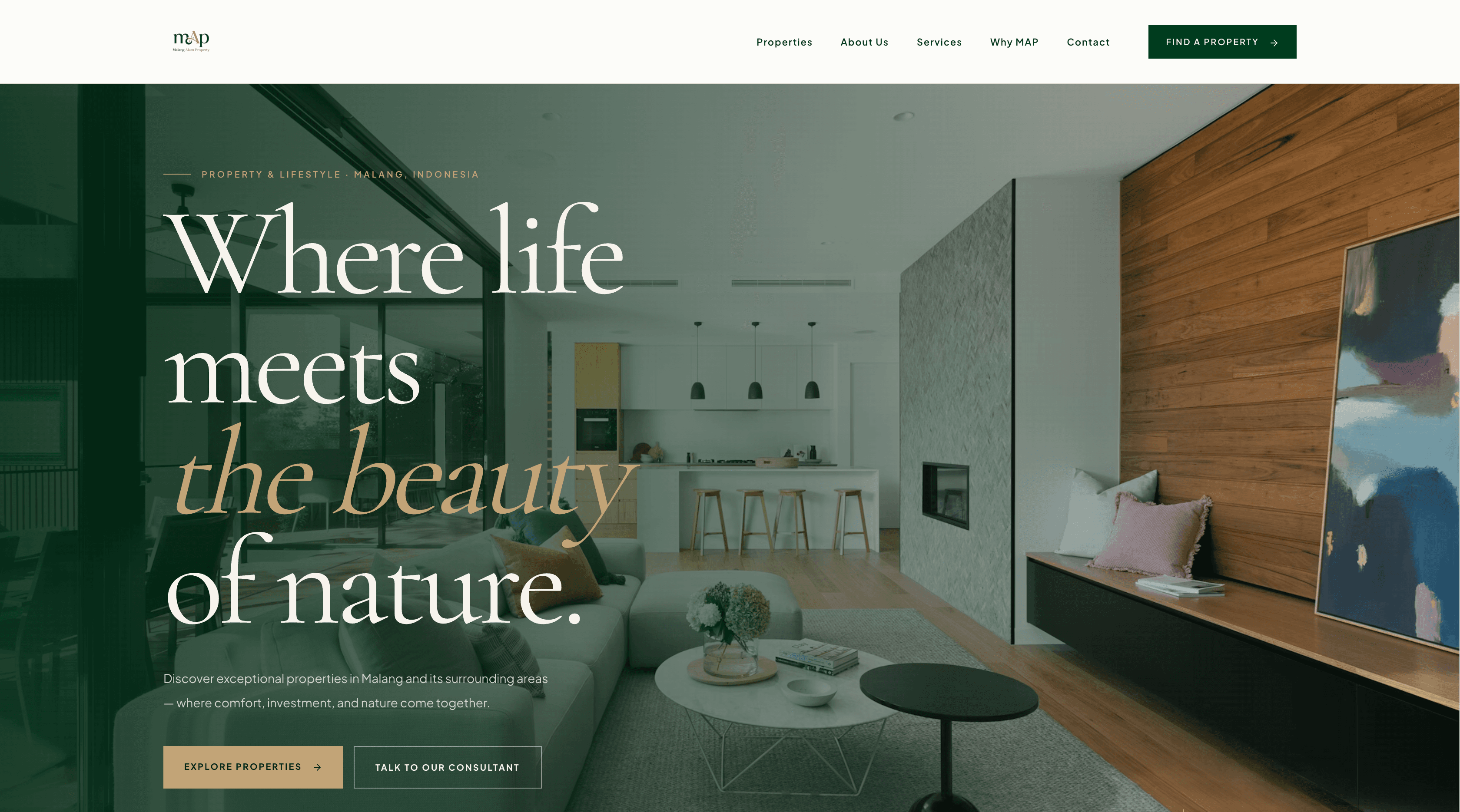 Malang Alam Property — Curated Real Estate & Living Discovery