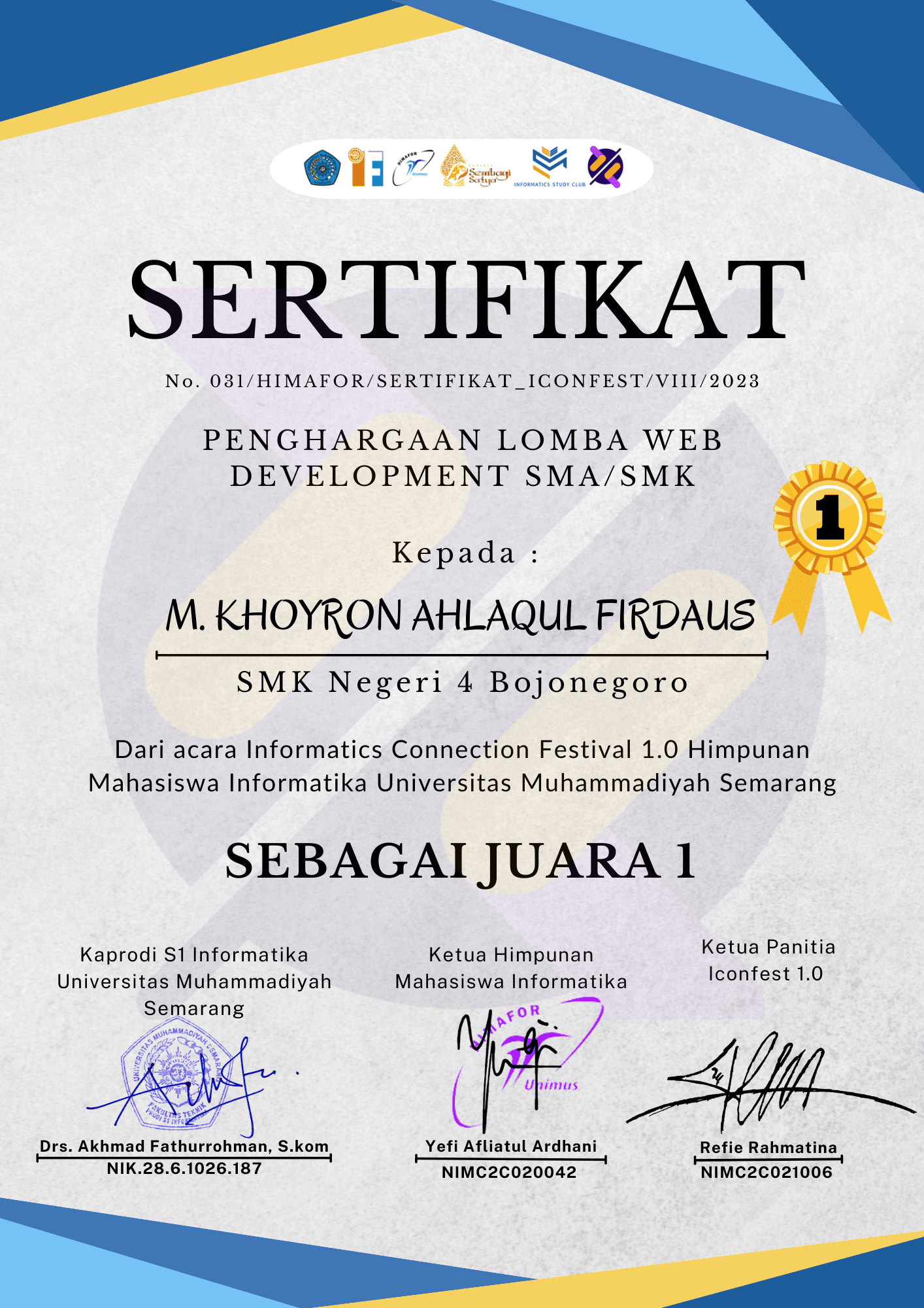 National Tech Seminar & Web Architecture Forum